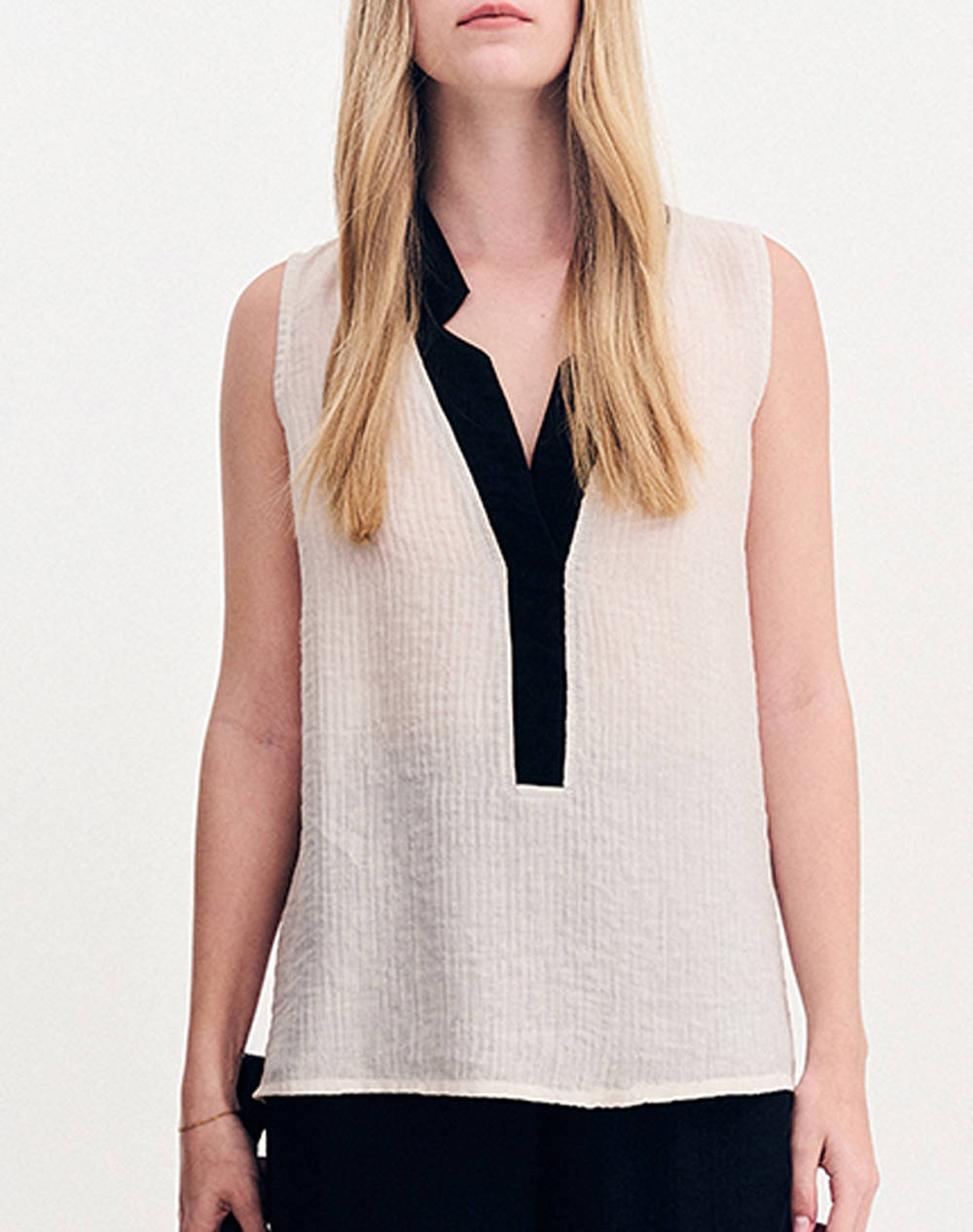 FOREL Bluza in doua culori Case Study