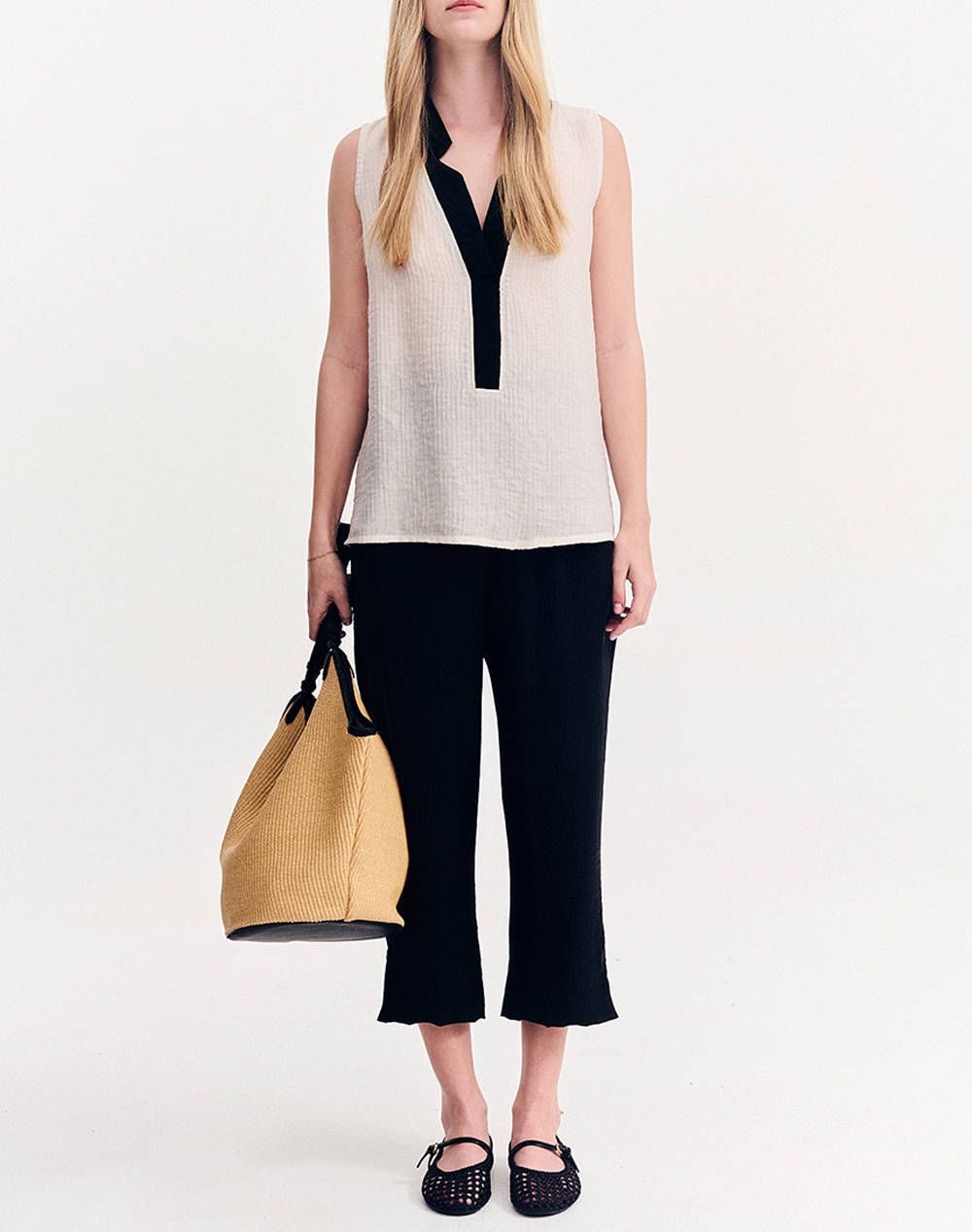 FOREL Bluza in doua culori Case Study