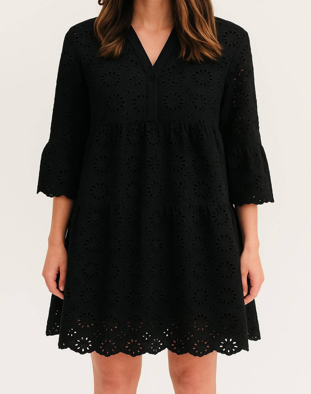 FOREL Rochie scurta cu broderie