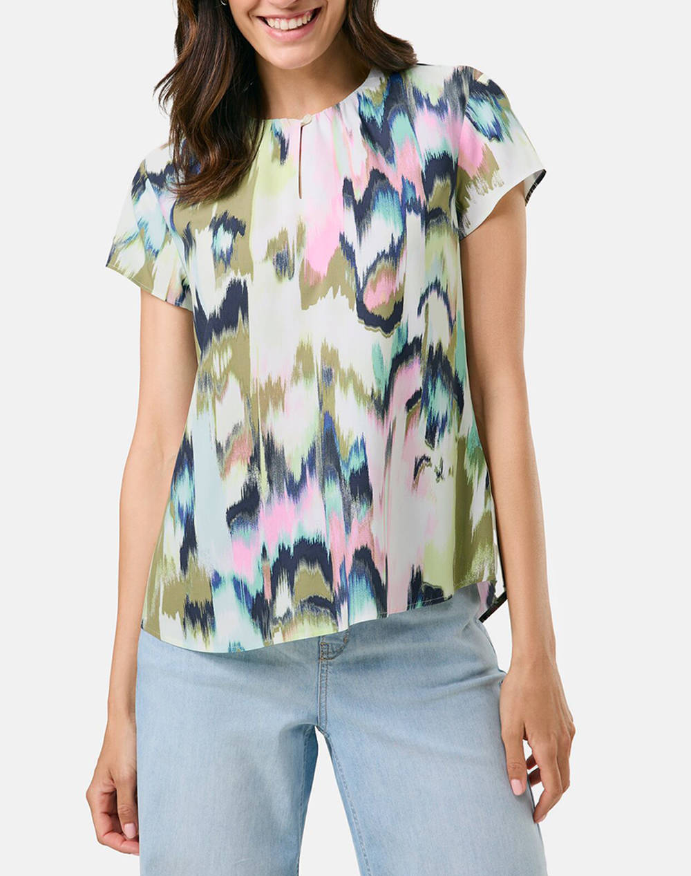 GERRY WEBER BLOUSE 1/1 SLEEVE