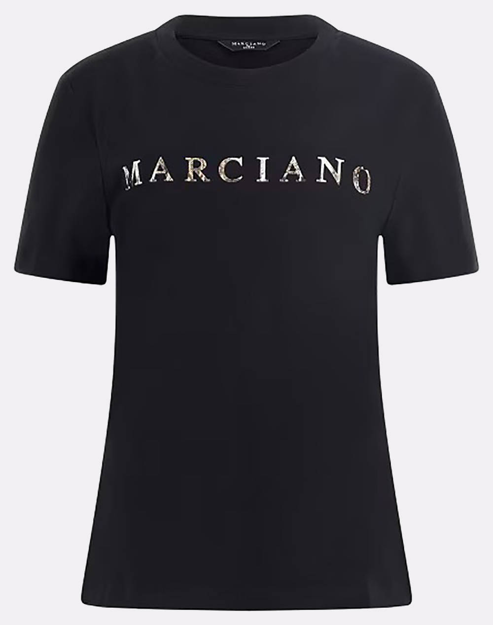 GUESS MARCIANO CANDY RN SS TSHIRT - ORG COTTON STRETCH JERSEY 180 BLUZA DE DAMA