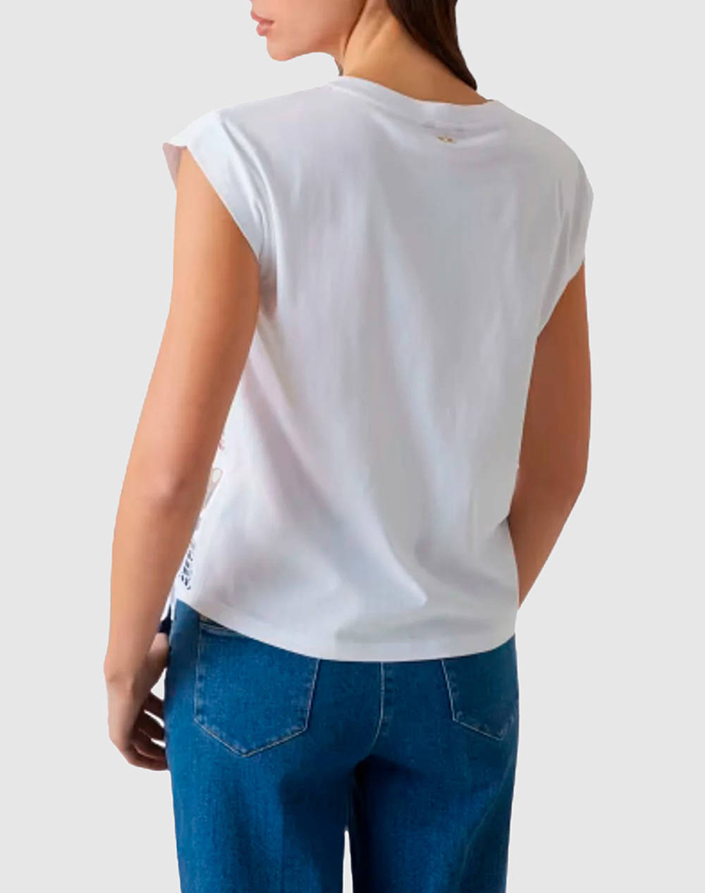 GUESS MARCIANO NADJA ROUND NECK TSH - ECO ORGANIC COTTON BLUZA DE DAMA