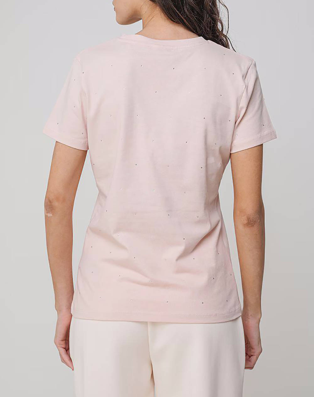 GUESS RHINESTONES SS T-SHIRT BLUZA DE DAMA