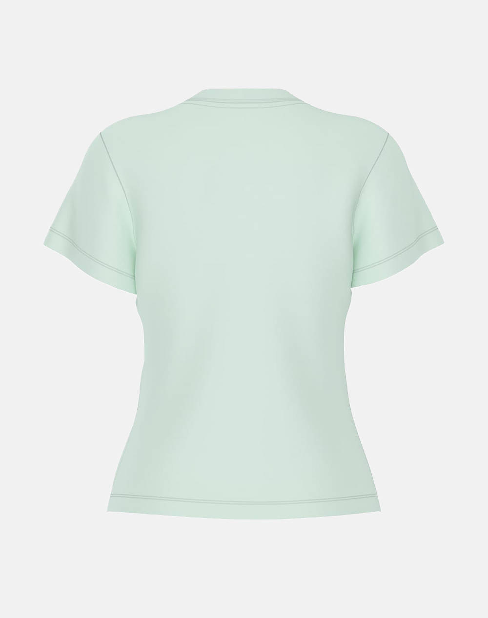 GUESS KAMELIE CN T-SHIRT - MID ORGANIC STRETCH JERSEY 180 BLUZA W