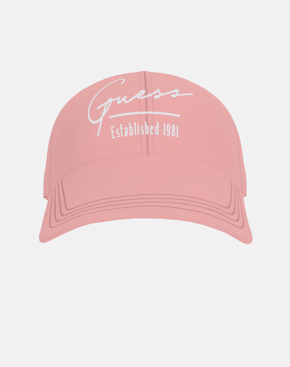 GUESS LOGO BASEBALL CAP - COTTON CAP DIAGONAL TWILL ACCESORII W