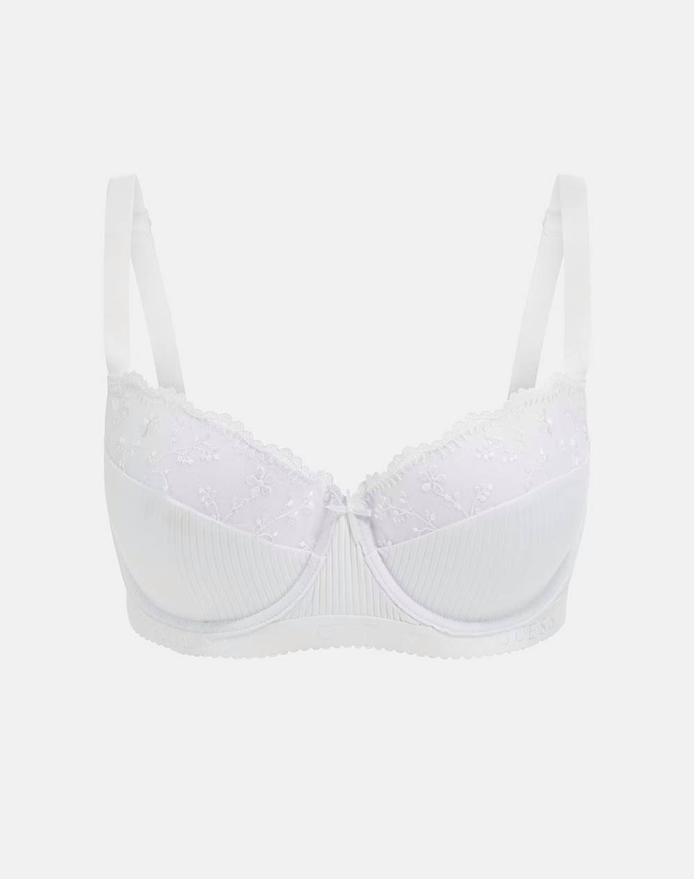 GUESS LIVIA WIRED PADDED B - NYLON 2X1 LIGHT RIB 200 LENJERIE DE DAMA