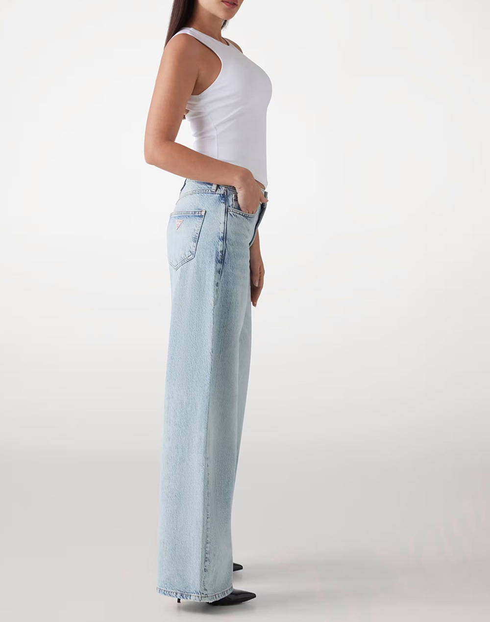 GUESS BELLFLOWER PANTALONI DE DAMA