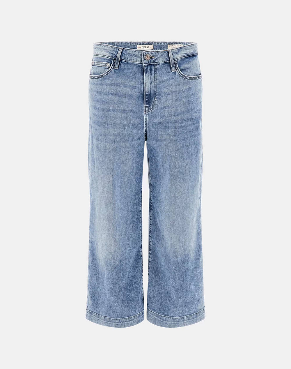 GUESS BELLFLOWER CROP WIDE LEG PANTALONI DE DAMA