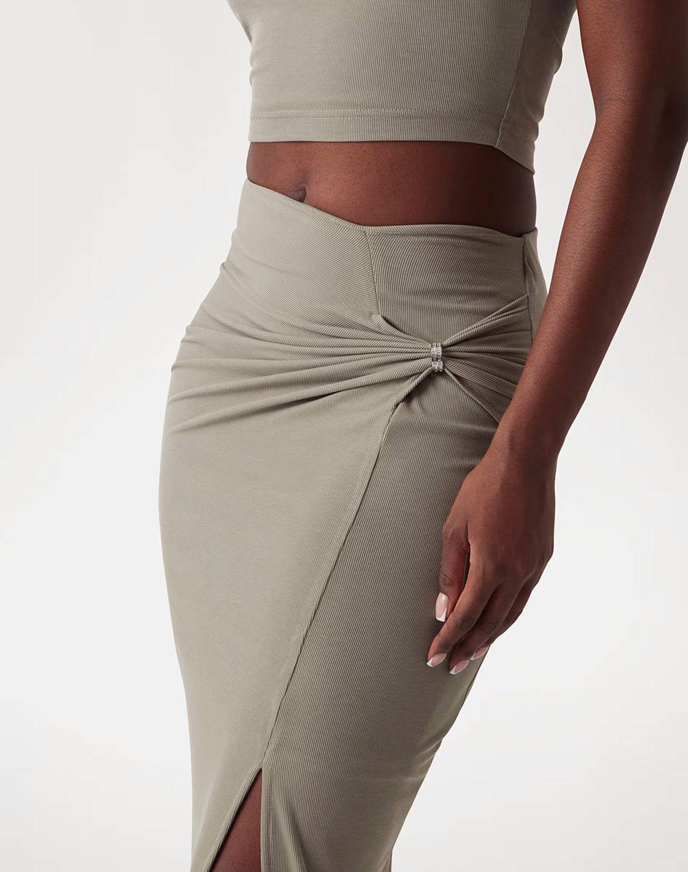 GUESS AIMEE JEWEL DRAP SKIRT FUSTA DE DAMA