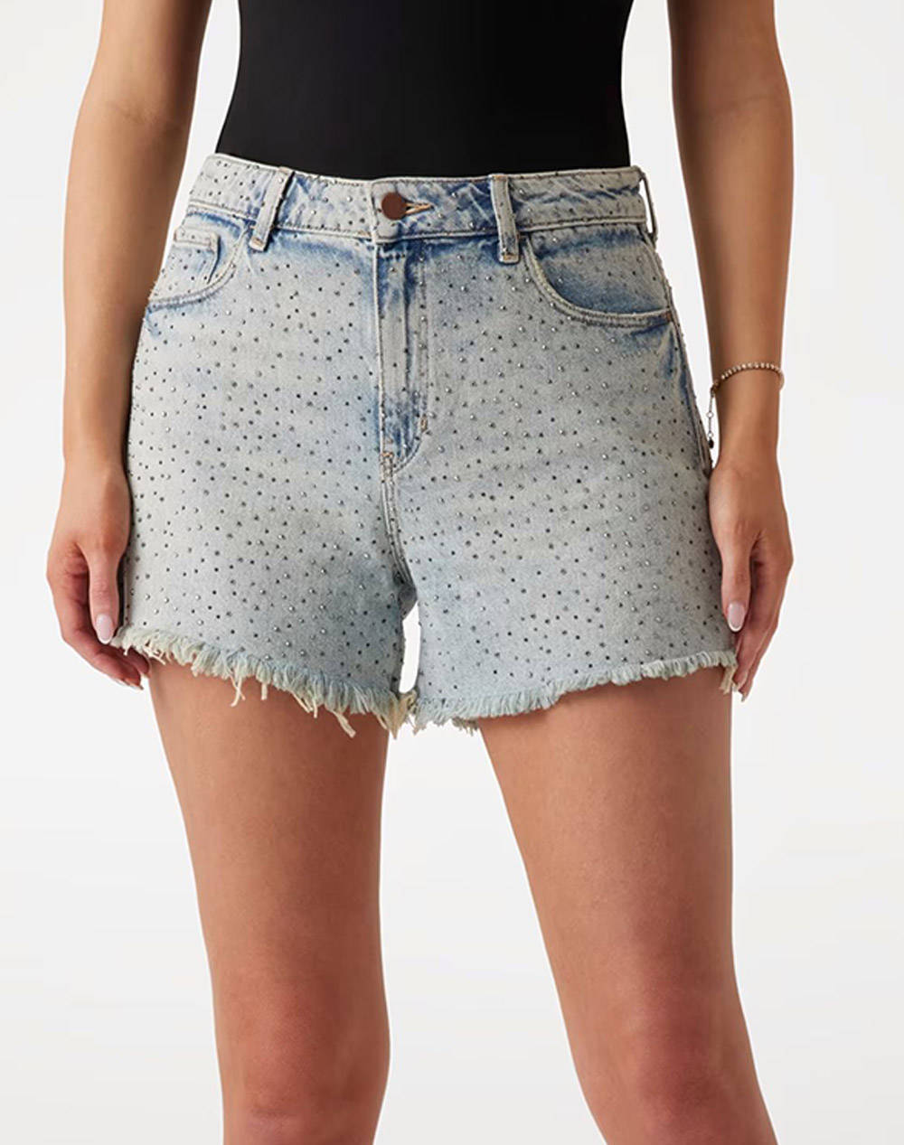 GUESS RELAXED MIDI SHORT DE DAMA