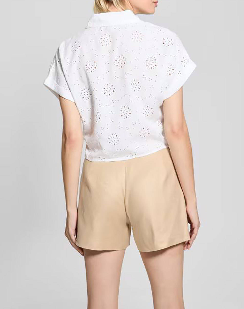 GUESS NEW SS BRIGITTE EMBRO SHIRT CAMASA DE DAMA