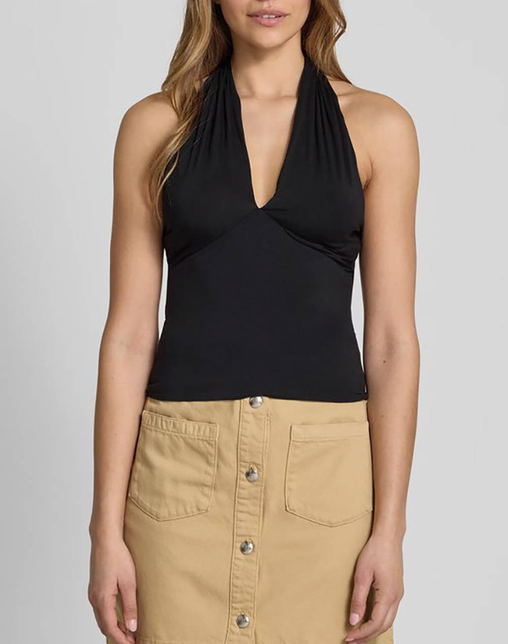 GUESS CHARLOTTE CROSSED TOP DE DAMA TRICOTAT