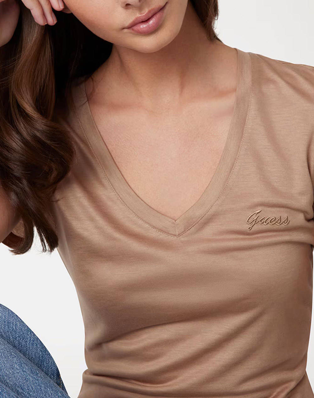 GUESS VN SS LIGHT BASIC TEE BLUZA DE DAMA