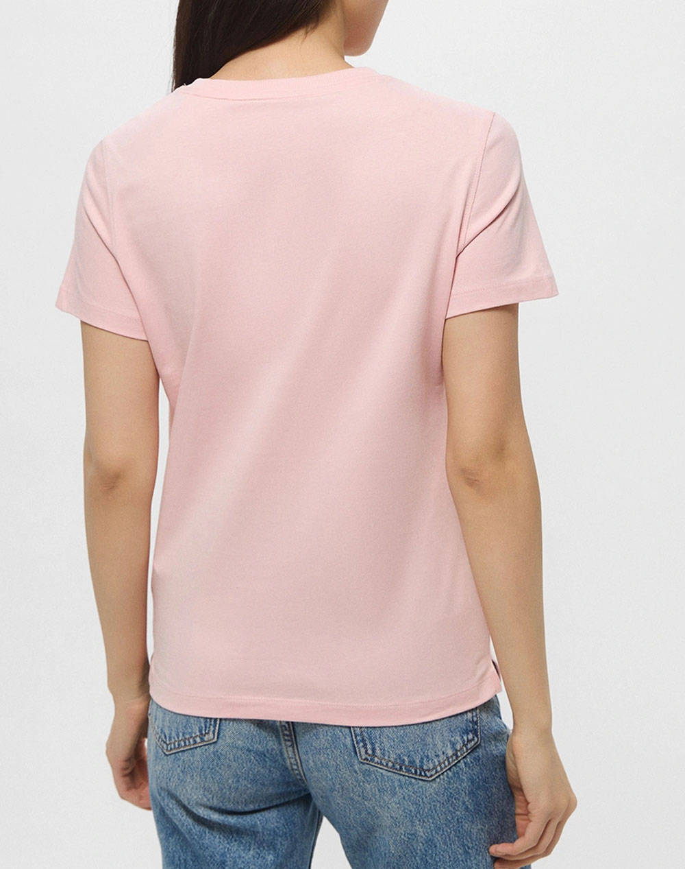 GUESS CN SS LOVE TRIANGLE TEE BLUZA DE DAMA