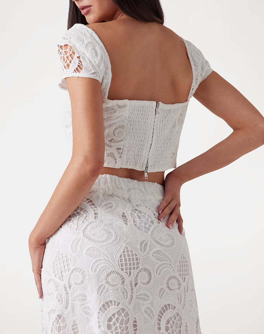 GUESS SL DOMITILLE CORSET TOP BLUZA DE DAMA