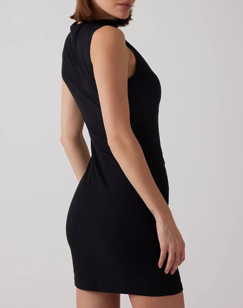 GUESS ZAMA BUTTON DETAIL DRESS ROCHIE DE DAMA