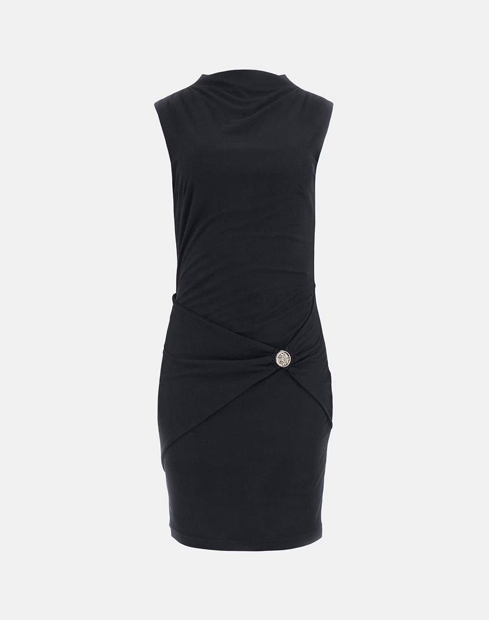 GUESS ZAMA BUTTON DETAIL DRESS ROCHIE DE DAMA