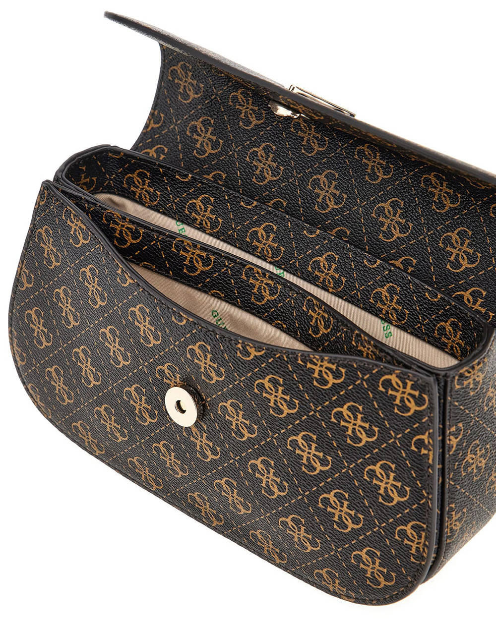 GUESS ECO ERICA CNVRTBLE XBODY FLAP GEANTA DE DAMA (Dimensiuni: 26 x 14 x 6cm.)