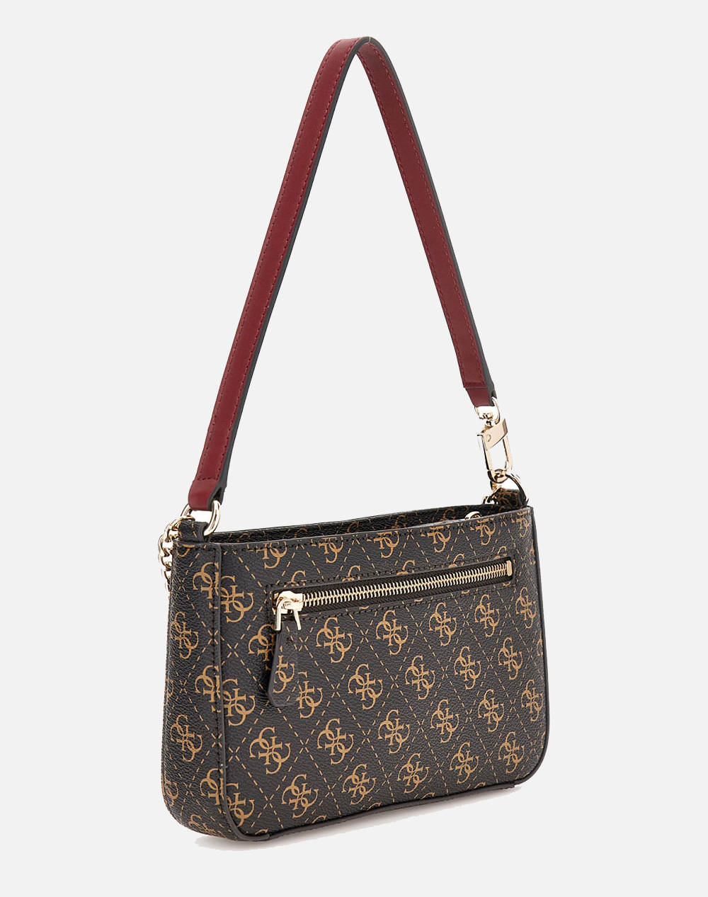 GUESS NOELLE MINI TOP ZIP SHOULDER GEANTA DE DAMA (Dimensiuni: 22 x 13 x 4 cm.)