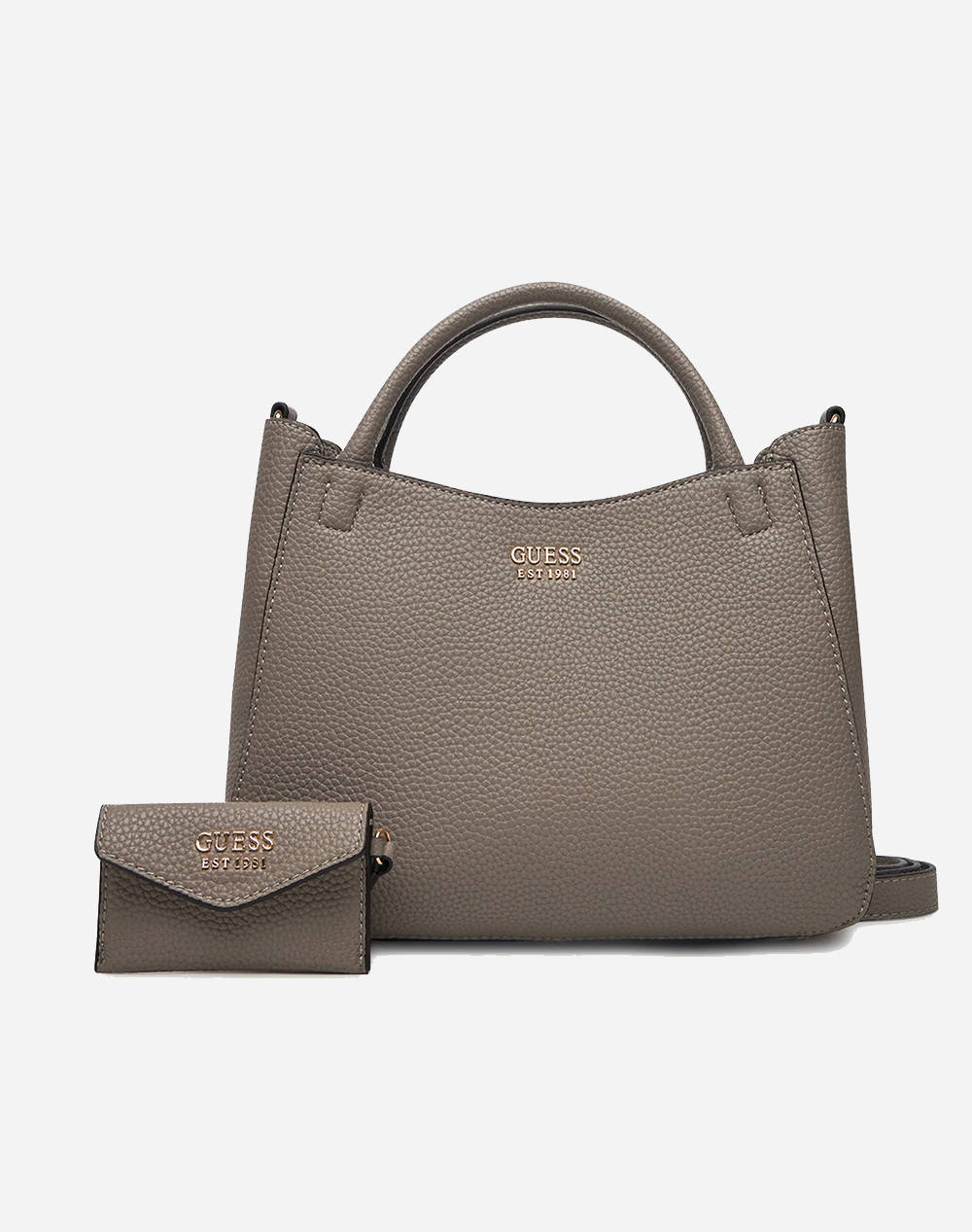 GUESS BRENTON SML GIRLFRIEND SATCHEL GEANTA DE DAMA (Dimensiuni: 28 x 21 x 10cm.)
