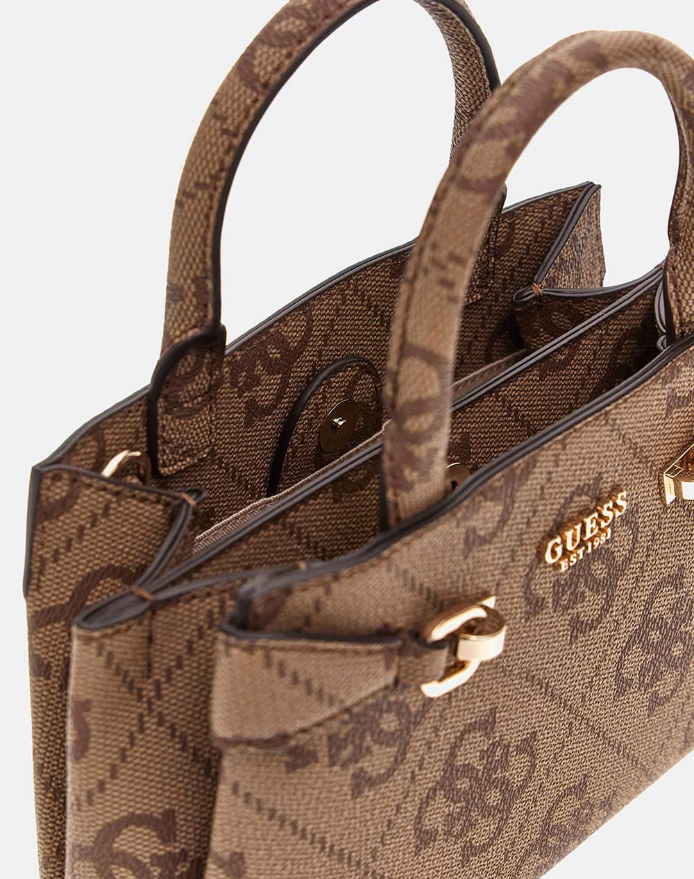 GUESS LORELEI MINI SATCHEL GEANTA DE DAMA (Dimensiuni: 18 x 14 x 7cm.)