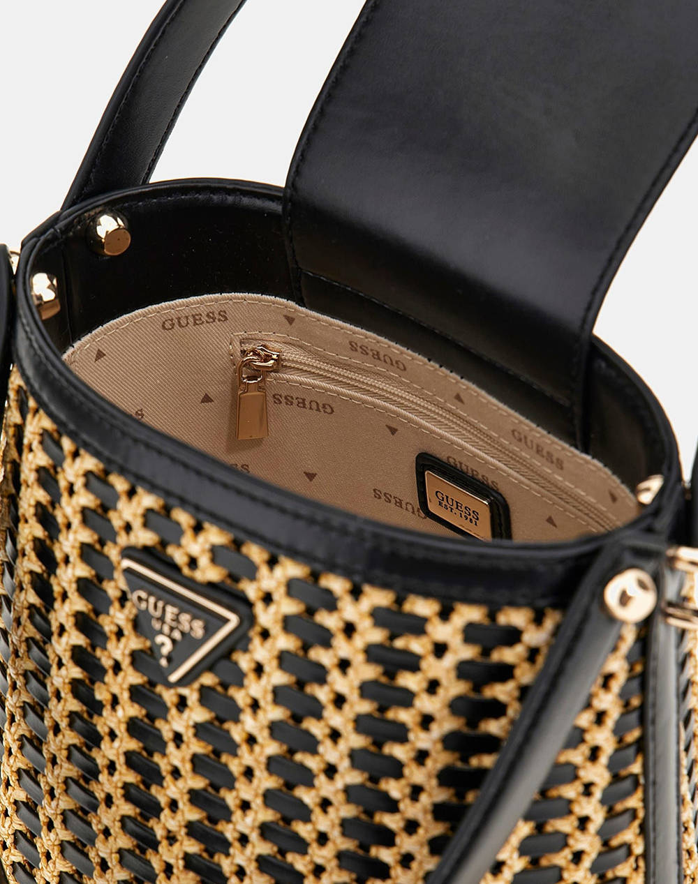 GUESS ATALIA CROSSBODY BUC - BANANA GEANTA DE DAMA (Dimensiuni: 20 x 18 x 15cm.)