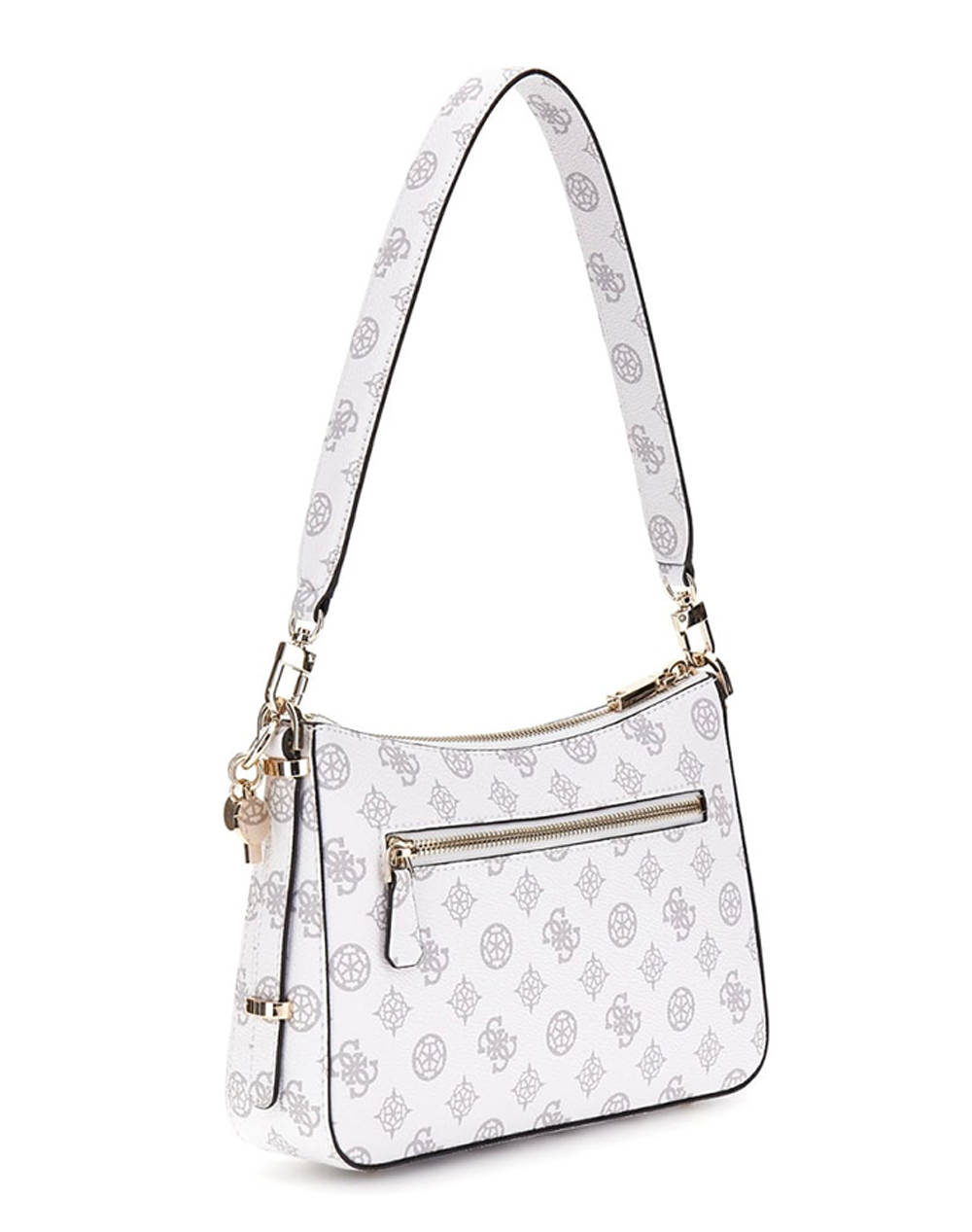 GUESS ECO ERICA TOP ZIP SHOULDER BAG GEANTA DE DAMA (Dimensiuni: 24 x 18 x 6cm.)