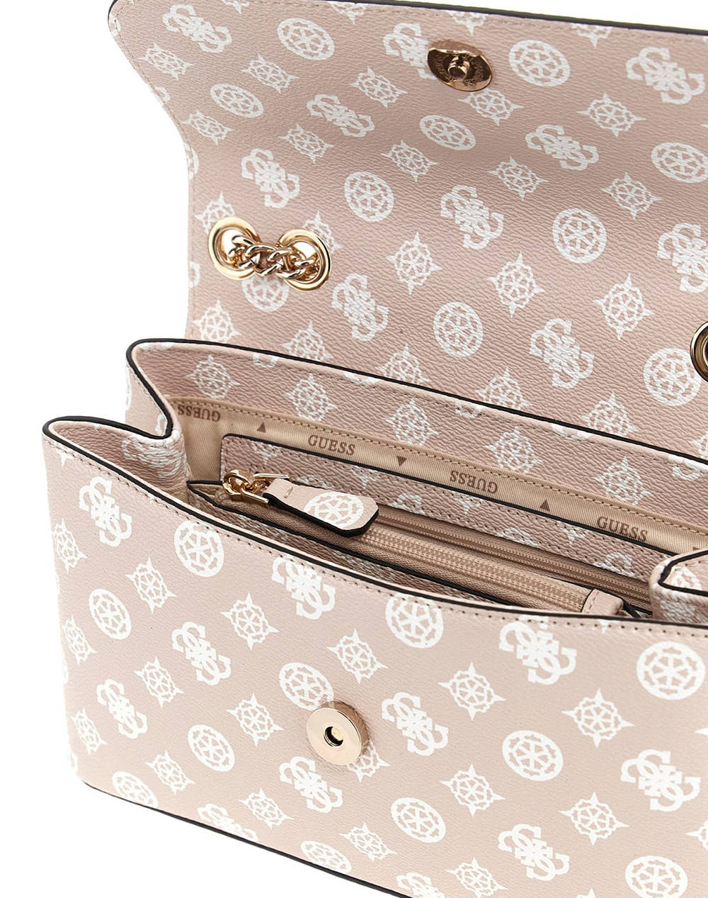 GUESS ECO ERICA CNVRTBLE XBODY FLAP GEANTA DE DAMA (Dimensiuni : 25 x 15 x 7cm.)