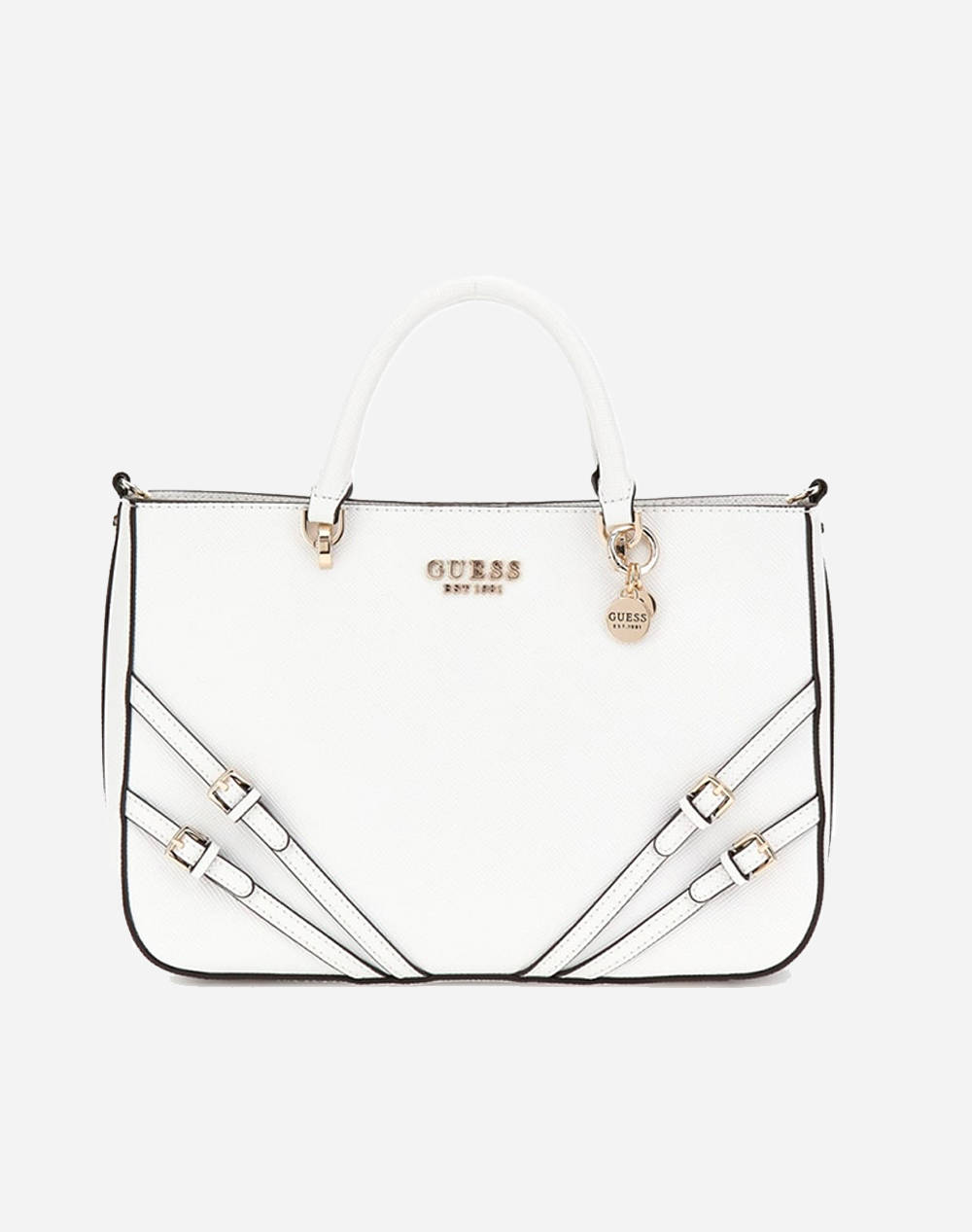 GUESS BRAMINA GIRLFRIEND SATCHEL GEANTA DE DAMA (Dimensiuni: 30 x 20 x 9cm.)