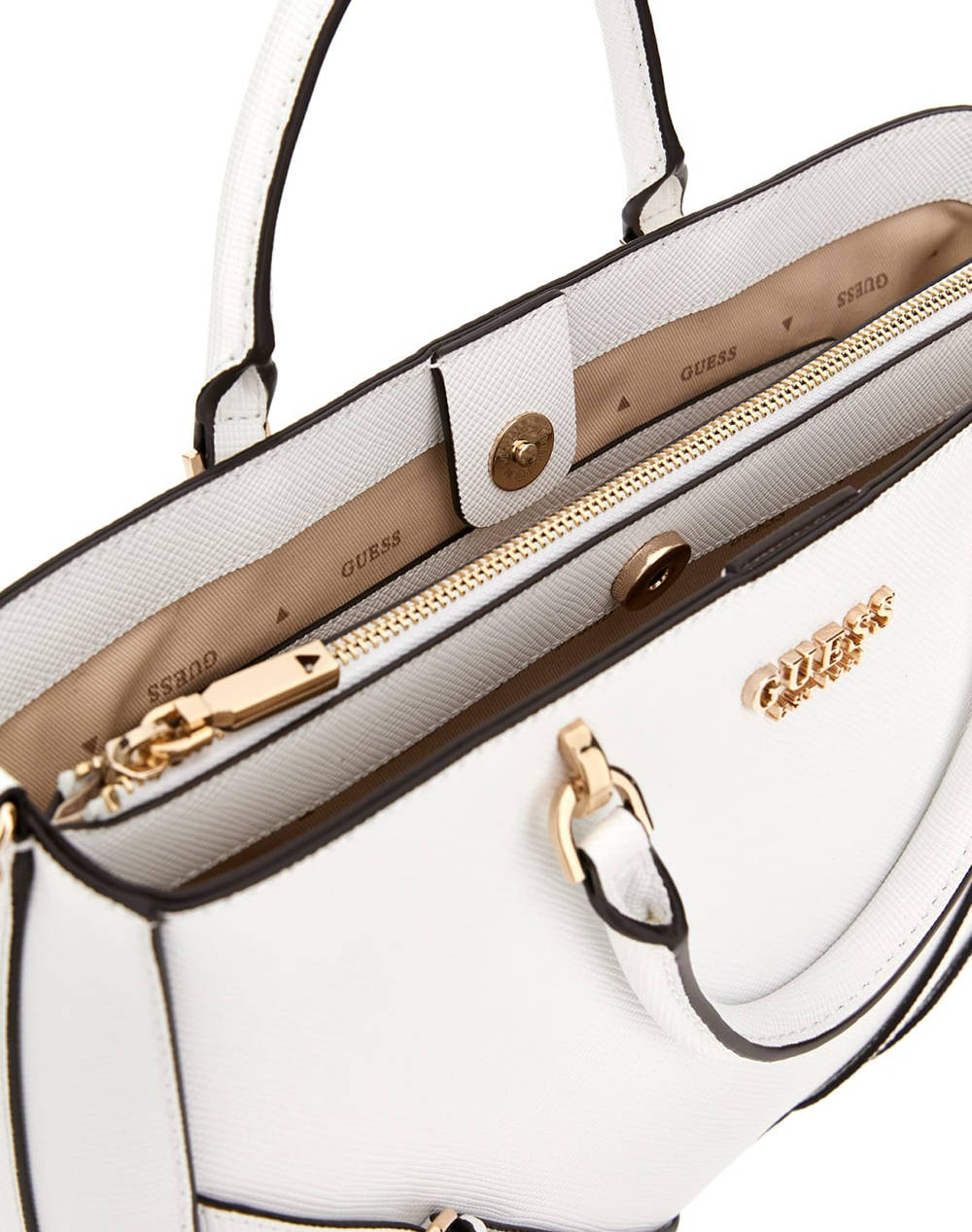 GUESS BRAMINA GIRLFRIEND SATCHEL GEANTA DE DAMA (Dimensiuni: 30 x 20 x 9cm.)