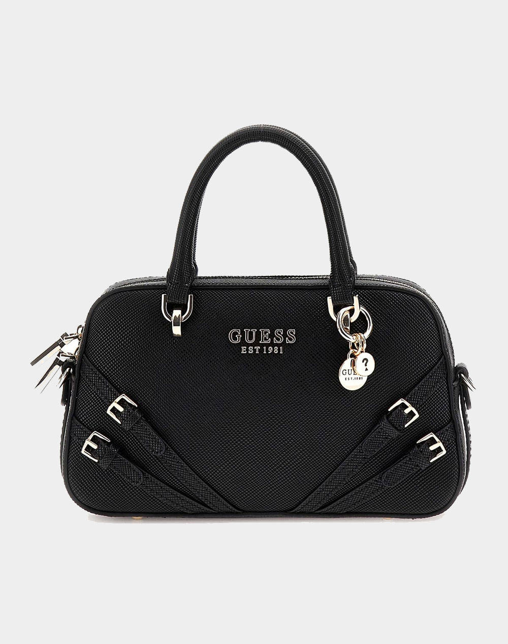 GUESS BRAMINA SMALL SATCHEL GEANTA DE DAMA (Dimensiuni: 25 x 15 x 6cm.)