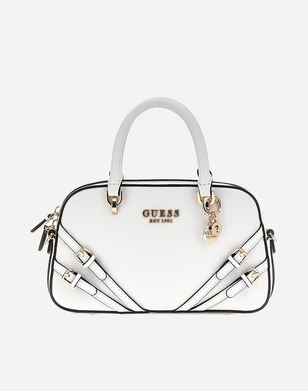 GUESS BRAMINA SMALL SATCHEL GEANTA DE DAMA (Dimensiuni: 25 x 15 x 6cm.)