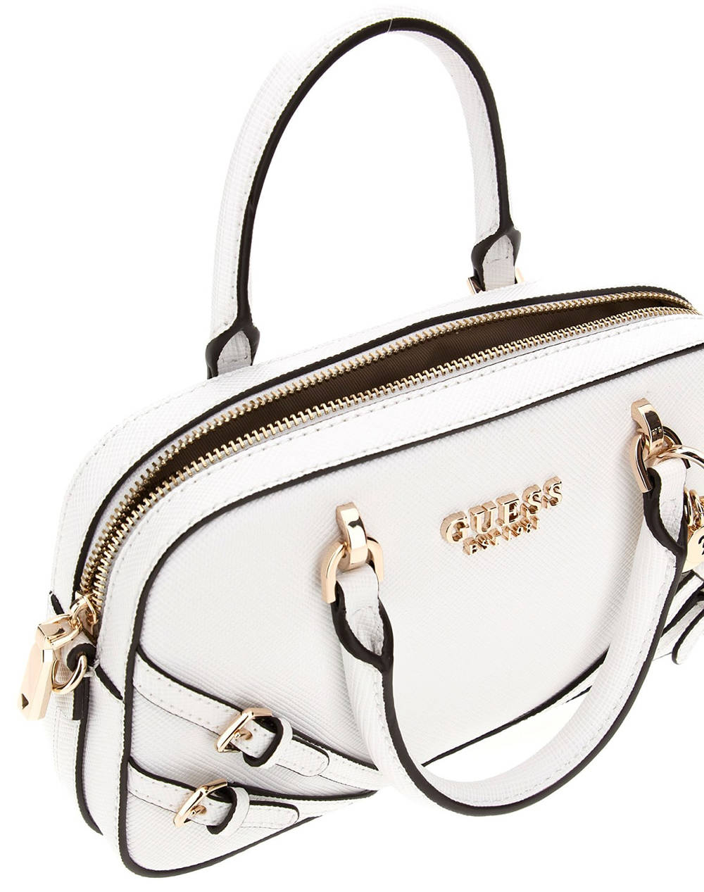 GUESS BRAMINA SMALL SATCHEL GEANTA DE DAMA (Dimensiuni: 25 x 15 x 6cm.)