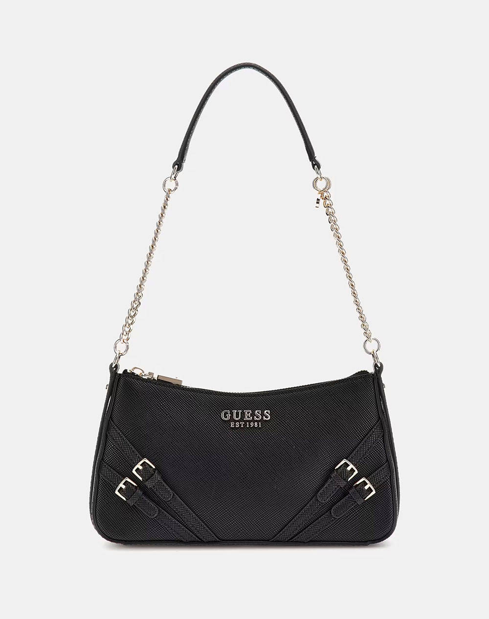 GUESS BRAMINA TOP ZIP SHOULDER GEANTA DE DAMA (Dimensiuni: 25 x 14 x 6cm.)