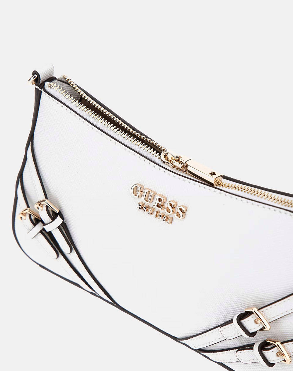 GUESS BRAMINA TOP ZIP SHOULDER GEANTA DE DAMA (Dimensiuni: 25 x 14 x 6cm.)