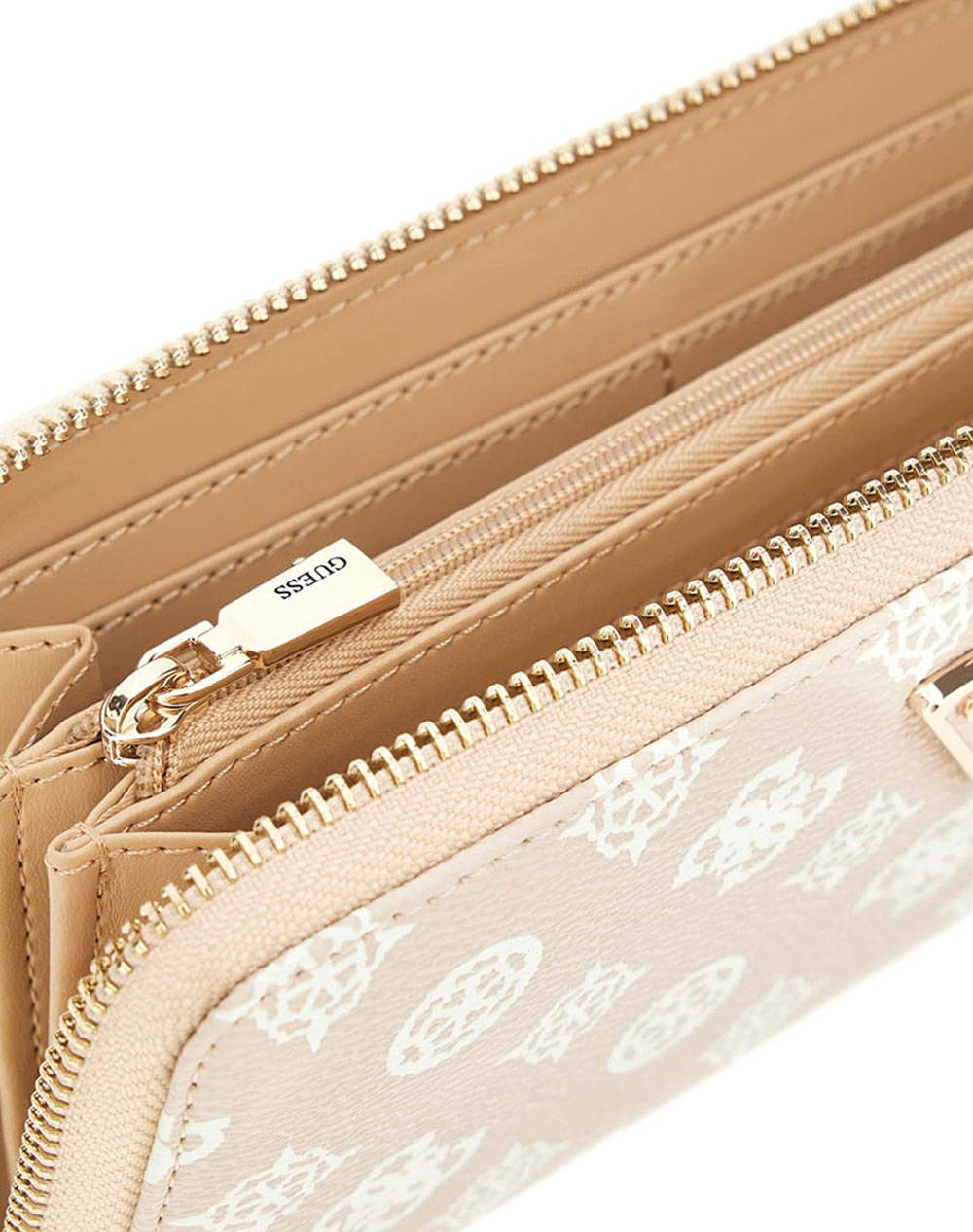 GUESS LAUREL SLG LARGE ZIP AROUND PORTOFEL DE DAMA (Dimensiuni: 21 x 10 x 2cm.)
