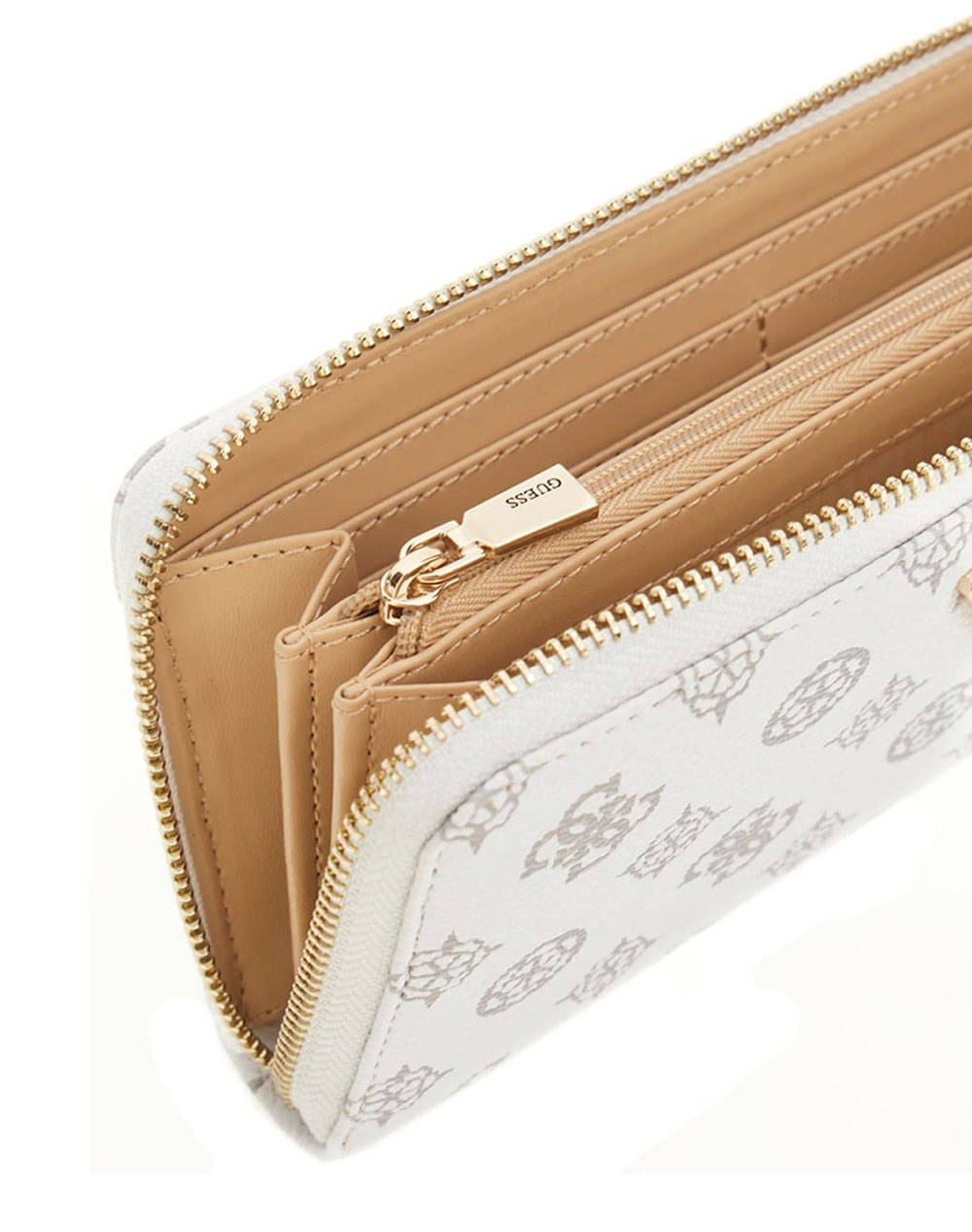 GUESS LAUREL SLG LARGE ZIP AROUND PORTOFEL DE DAMA (Dimensiuni: 21 x 10 x 2cm.)