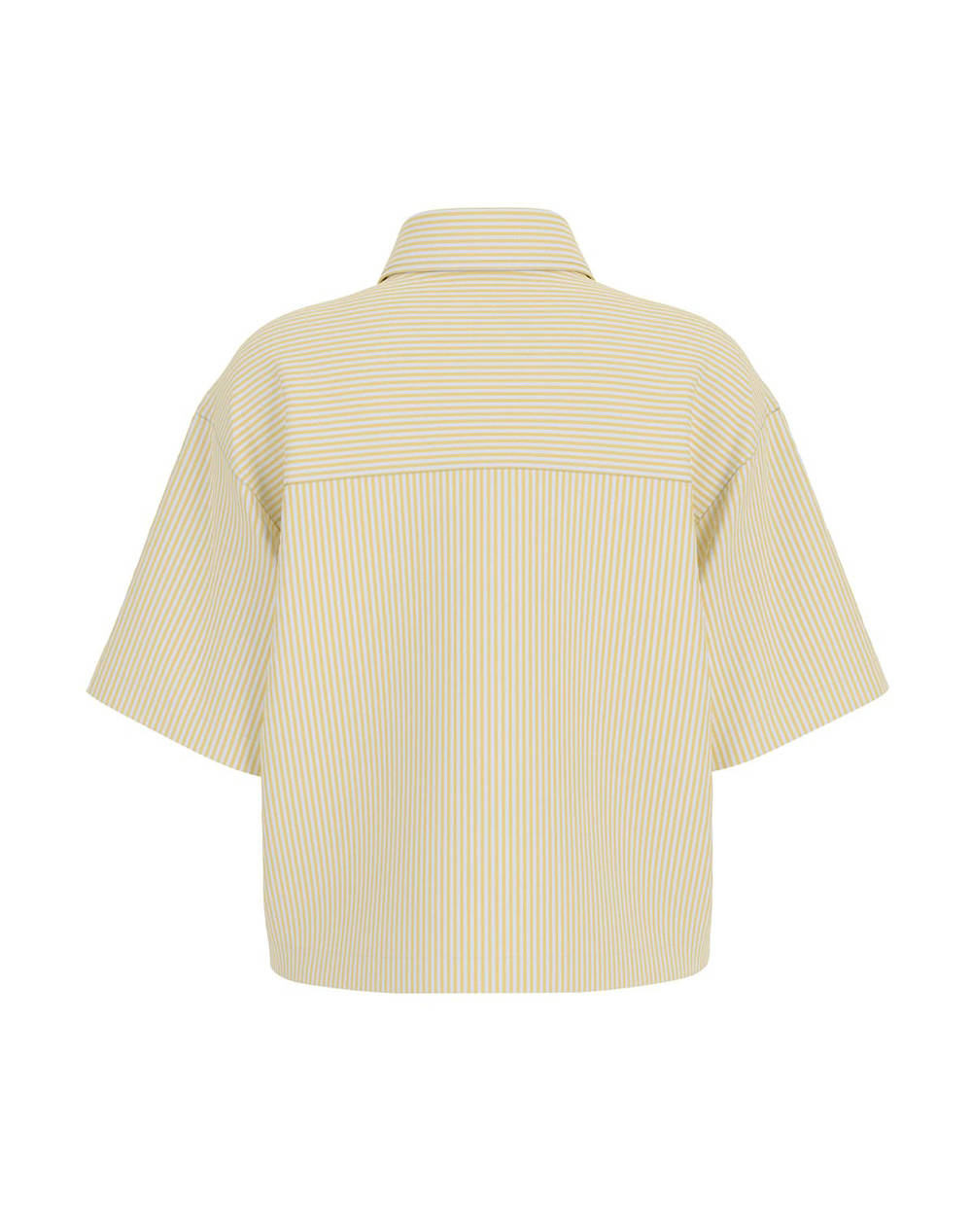 GUESS JEANS GJ SS CAMP COLLAR BO - ORGANIC YD LIGHT COTTON POPLIN CAMASA DE DAMA