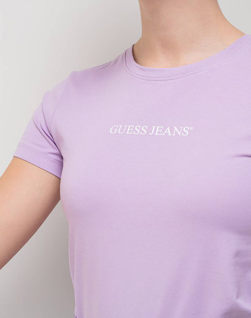 GUESS JEANS GJ SS CN SLIM LOGO PRINT TEE BLUZA DE DAMA