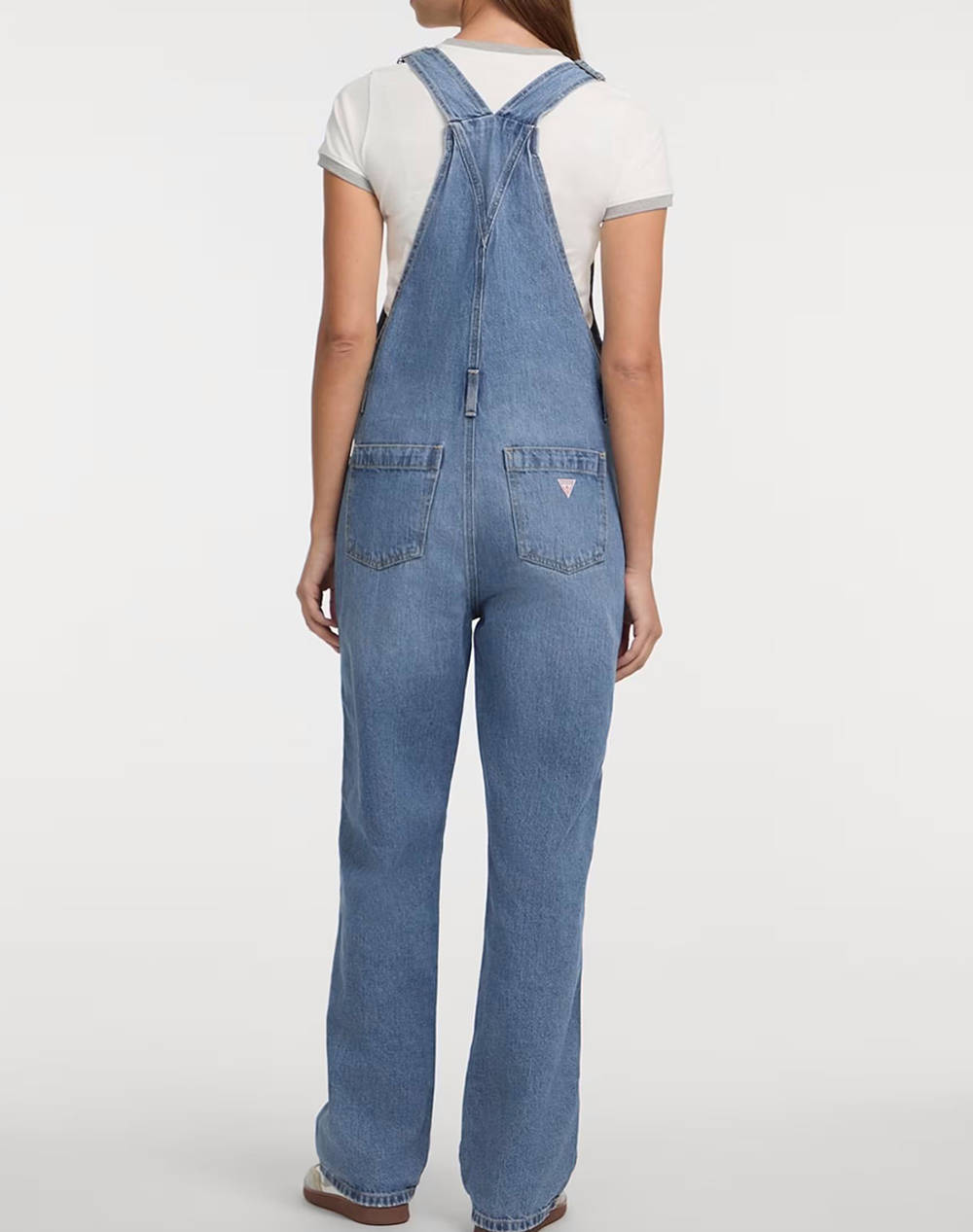 GUESS JEANS GJ DENIM OVERALL - ECO LINEN STORM RG INDIGO DE DAMA