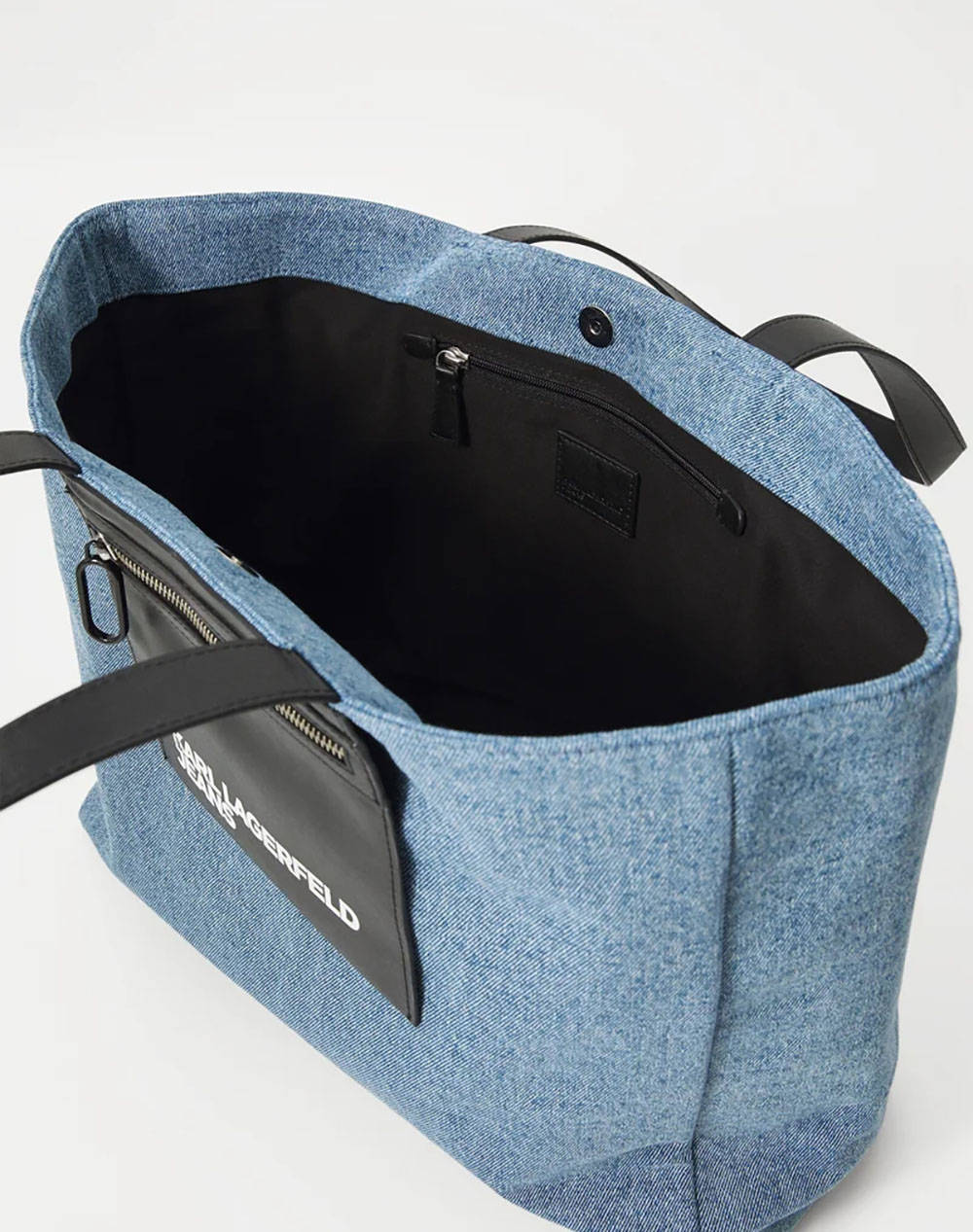 KARL LAGERFELD KLJ EW POCKET SHOPPER DENIM (Dimensiuni: 33 x 53 x 15cm.)