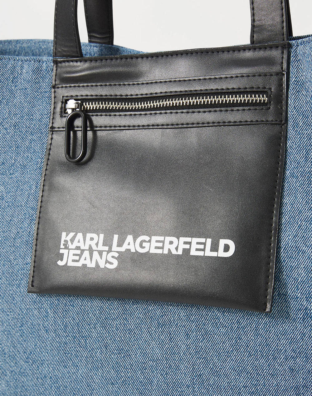 KARL LAGERFELD KLJ EW POCKET SHOPPER DENIM (Dimensiuni: 33 x 53 x 15cm.)
