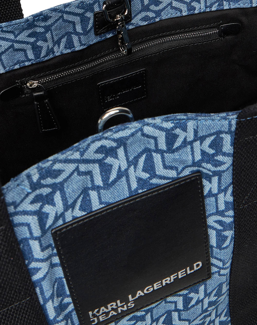 KARL LAGERFELD JEANS KLJ XL EW SHOPPER DENIM (Dimensiuni: 62 x 42 x 19cm.)