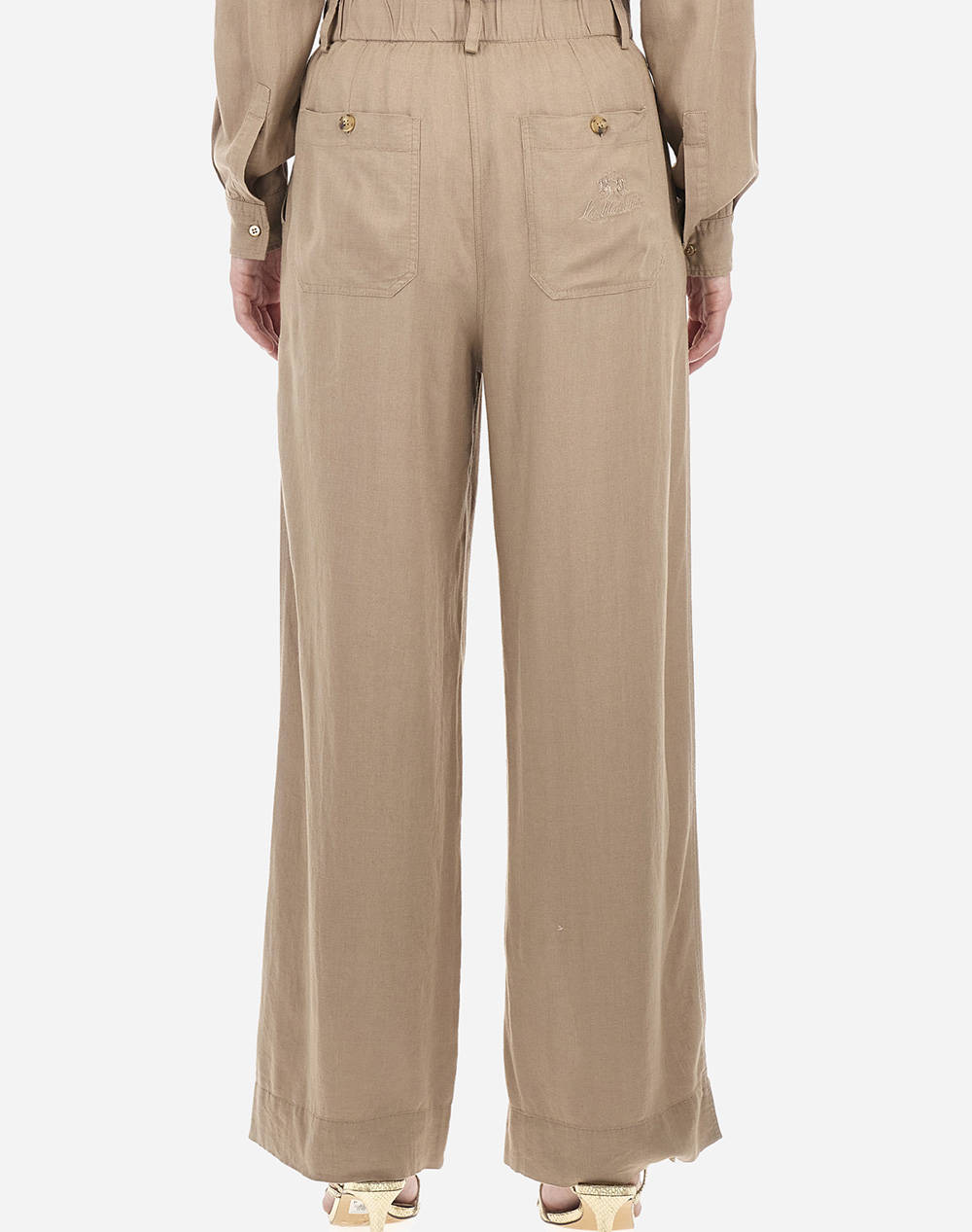 LA MARTINA PANTALONI WOMAN PANT VISCOSE LINEN