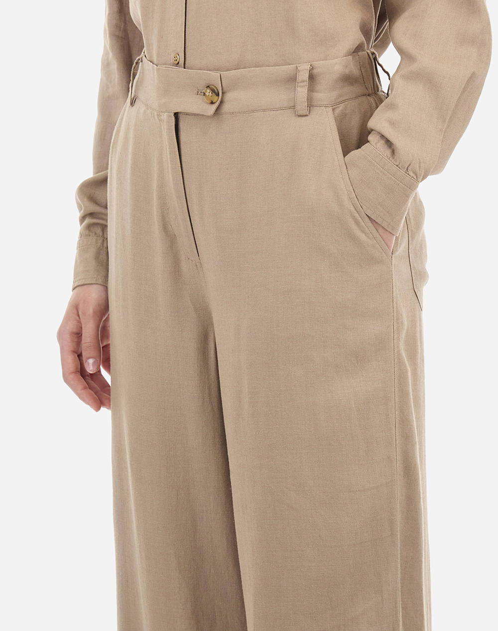 LA MARTINA PANTALONI WOMAN PANT VISCOSE LINEN