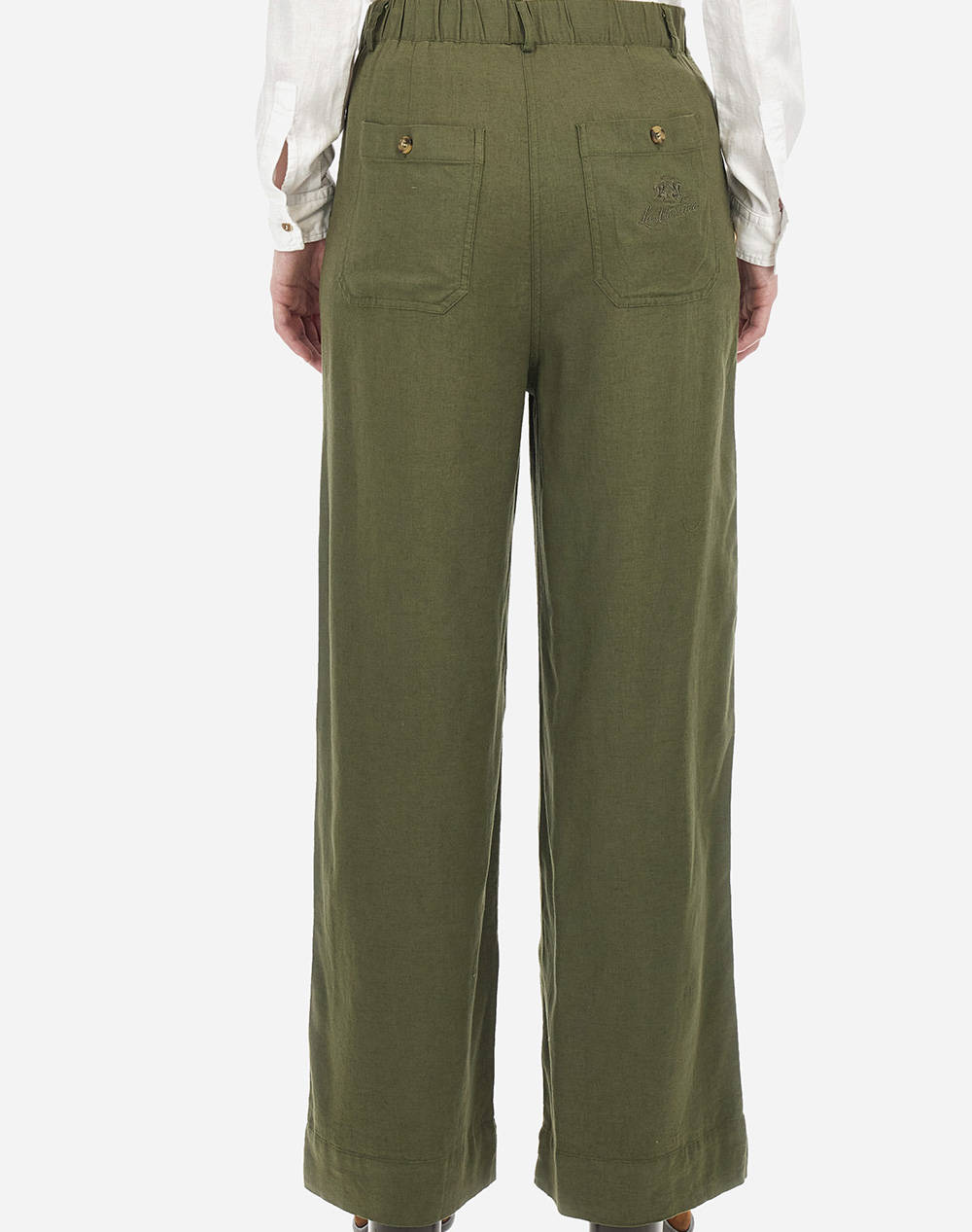 LA MARTINA PANTALONI WOMAN PANT VISCOSE LINEN