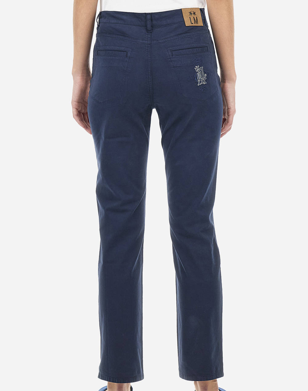 LA MARTINA PANTALONI WOMAN TROUSERS COTTON TWILL