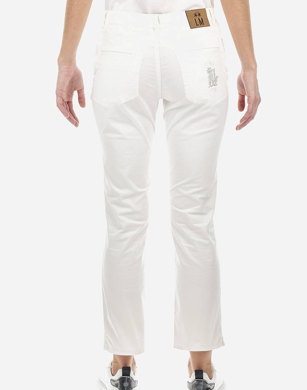 LA MARTINA PANTALONI WOMAN TROUSERS COTTON TWILL