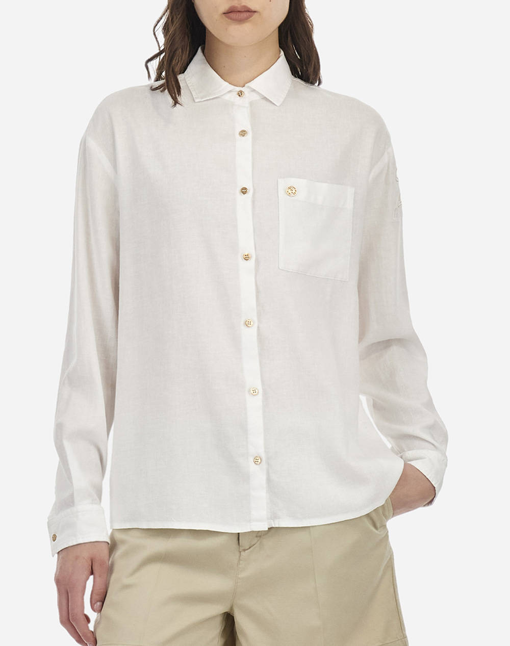 LA MARTINA CAMASA MM WOMAN SHIRT L/S VISCOSE LINEN