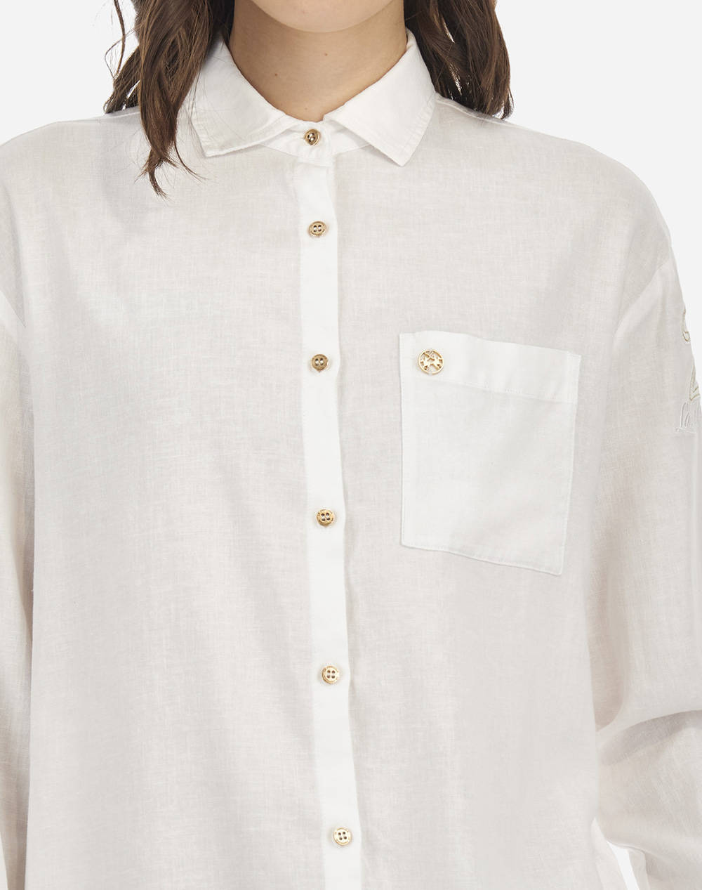 LA MARTINA CAMASA MM WOMAN SHIRT L/S VISCOSE LINEN